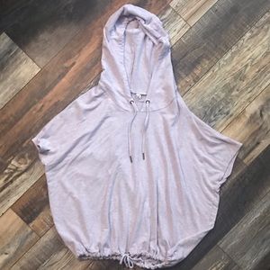 Purple pull over hoodie